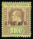 Stamp of Malaysia » Straits Settlements 1870 to 1930s Specimen accumulation