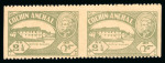 Stamp of Indian States » Cochin 1949 2 1/4a Green showing imperf vertically horizontal