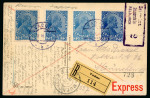 Stamp of Liechtenstein Liechtenstein 1912-20, Selection of 22 covers & cards of 1912-18 Duke John II issues