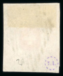 Stamp of Switzerland / Schweiz » Sammlungen 1843-1850, kleine Steckkarte mit 4 Kantonalmarken