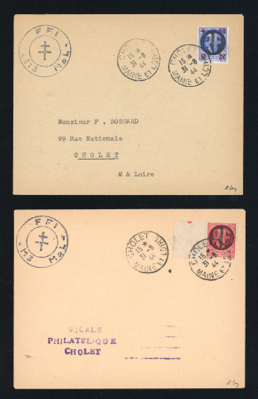 Stamp of France » Libération Cholet (Maine et Loire), Libération, type Pétain, Mayer