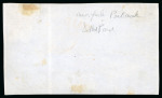 Stamp of Large Lots and Collections A fantastic old time letter collection 1840-1932 (chiefly 1850s) housed in a beautiful classic Schaubek