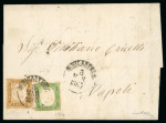Stamp of Large Lots and Collections A fantastic old time letter collection 1840-1932 (chiefly 1850s) housed in a beautiful classic Schaubek