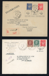 Stamp of Mauritius » 1883-91 Surcharges, Arms & Jubilee Issues (SG 112-35, 137) 15c. on 36c. orange and ultramarine handstamped "ultramar"