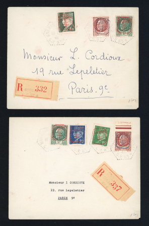 Stamp of France » Libération Mornant (Rhône), Libération, type Pétain, série Mayer