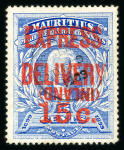 Stamp of Mauritius » Express Delivery Stamps Express delivery 1903-04 surcharged in one operation