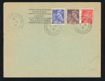 Stamp of France » Libération Libération, lot d'une dizaine de lettres, CP et un