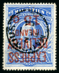 Stamp of Mauritius » Express Delivery Stamps Express delivery 1903-04 surcharged in one operation