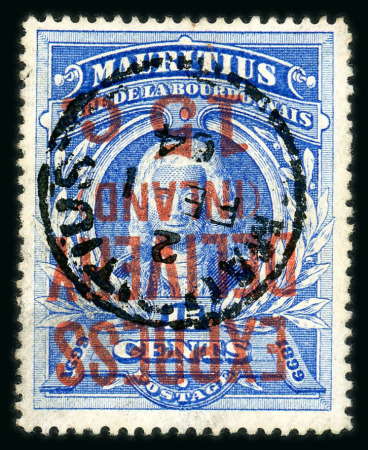 Stamp of Mauritius » Express Delivery Stamps Express delivery 1903-04 surcharged in one operation