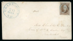 Stamp of United States » 1847 Issue 1847 5c Franklin cover