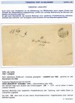 Stamp of Bulgaria » Turkish Post Offices 1859, Turkish local post, two letters on exhibition pages