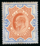 Stamp of India » Collections, Lots etc. 1854-1946 collection on stocksheets