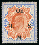 Stamp of India » Collections, Lots etc. 1854-1946 collection on stocksheets