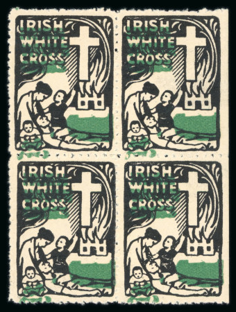 Stamp of Ireland » Forerunners (L1-L45) 1922 Irish White Cross (1d) green and black, mint nh