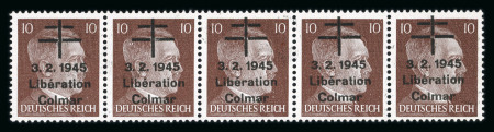 Stamp of France » Libération Colmar (Haut Rhin), Libération, Type Hitler, Mayer