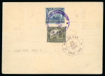 Stamp of Nicaragua 1930 Zeppelin card from Habana