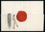 Stamp of Ukraine 1831, entire letter to Odessa with full content, bearing Mariupol postmark