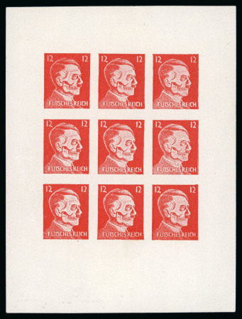 Stamp of France » Libération Faux de Propagande: libération, Futsches Reich, type