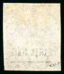 Stamp of Mauritius » 1883-91 Surcharges, Arms & Jubilee Issues (SG 112-35, 137) 1883 16c on 17c Rose imperf. plate proof with wmk CC