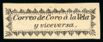 Stamp of Venezuela 1854-1903, small collection of local stamps incl. 1854 Bejuma "Franca" and "Debe" unused, 1876 oval "Correo entre Caracas y Petare" mint