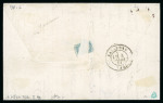 Stamp of France » Lettres Classiques Bordeaux n°46Ad (bleu outremer, certificats) sur lettre de Angers