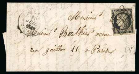 Stamp of France » Lettres Classiques Collections 1791-1952, Ensemble varié de 38 lettres anciennes et