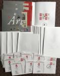 Stamp of France » Collections 1870-1990, carton avec accumulation de France majoritairement,