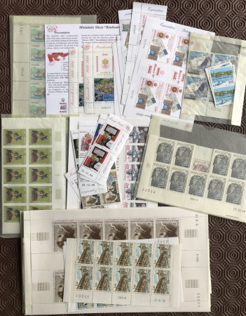Stamp of Colonies françaises » Monaco Monaco, 1970-2000 : véritable stock marchand de timbres