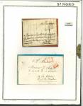 Stamp of France » Collections 1697-1884, collection d'histoire postale en 5 volumes