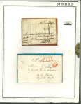 Stamp of France » Collections 1697-1884, collection d'histoire postale en 5 volumes