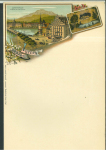 Stamp of Switzerland / Schweiz » Ansichtskarten ca.1890/1900, Ringbinder mit 161 farbigen Lithos