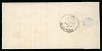 Stamp of France » Lettres Classiques 1871, affranchissement de fortune réalisé avec un Napoléon