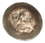 Stamp of Coins » Ancients and Miscellaneous Hunnic tribes, Alchon Huns (Eastern), Adomano, mid-late 5th century, AV (electrum) dinar, 7.14 g.