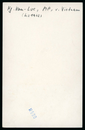 Nguyễn Văn Lộc (24 August 1922 – 31 May 1992) autograph