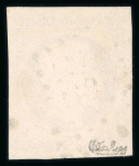 Stamp of France » Empire 1853-1862 1853, Napoléon non dentelé Y&T n°18a, 1f carmin foncé