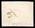 Stamp of Switzerland / Schweiz » "Waadt", "Neuenburg", "Winterthur" 1849, Waadt 4, farbfrisch, allseits überrandig geschnitten