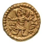 Stamp of Coins » Kushan Kushanas, Huvishka, c. 151-192, AV quarter dinar, 1.98 g. Mao