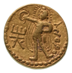 Stamp of Coins » Kushan Kushanas, Huvishka, c. 151-192, AV dinar, 7.80 g. Miro