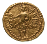 Stamp of Coins » Kushan Kushanas, Huvishka, c. 151-192, AV dinar, 7.84 g. Pharro