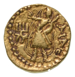 Stamp of Coins » Kushan Kushanas, Huvishka, c. 151-192, AV dinar, 7.84 g. Mao
