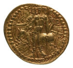 Stamp of Coins » Kushan Kushanas, Vasudeva I, c. 190-230, AV dinar, 7.91 g. Oesho Bull