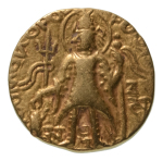 Stamp of Coins » Kushan Kushanas, Vasudeva II, c. 275-300, AV dinar, 7.68 g. Ardoksho