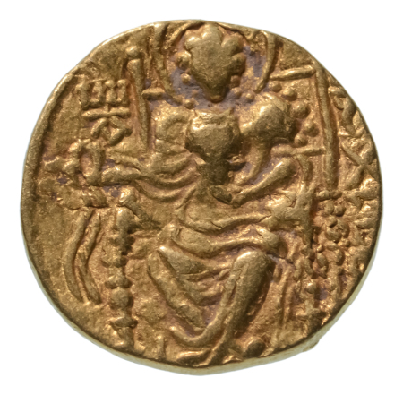 Kushanas, Vasudeva II, c. 275-300, AV dinar, 7.68 g. Ardoksho