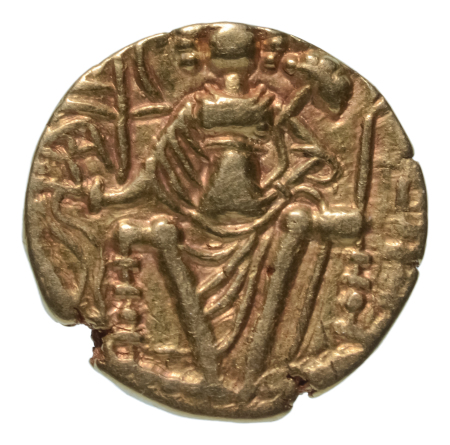 Kushanas, Shaka, c. mid-4th century, AV dinar, 7.63 g. Ardoksho