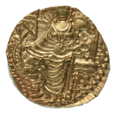 Kushanas, Shaka, c. mid-4th century, AV dinar, 7.64 g. Ardoksho