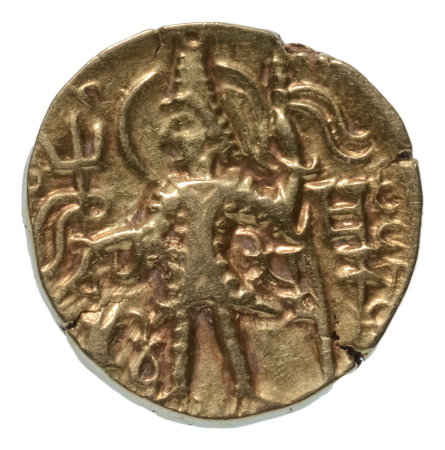 Kushanas, Shaka, c. mid-4th century, AV dinar, 7.76 g. Ardoksho