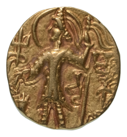 Kushanas, Shaka, c. mid-4th century, AV dinar, 7.80 g. Ardoksho