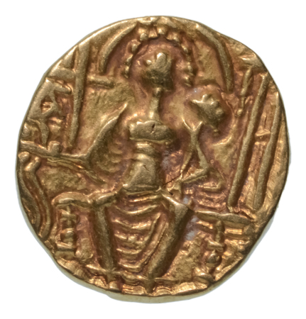 Kushanas, Shaka, c. mid-4th century, AV dinar, 7.80 g. Ardoksho