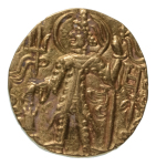 Stamp of Coins » Kushan Kushanas, Shaka, c. mid-4th century, AV dinar, 7.72 g. Ardoksho