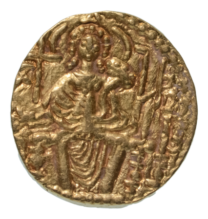 Kushanas, Shaka, c. mid-4th century, AV dinar, 7.72 g. Ardoksho